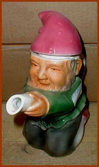 Porzellan Figur Kanne Figurenkanne Teekanne Sammelkanne Zwerg cp002-10