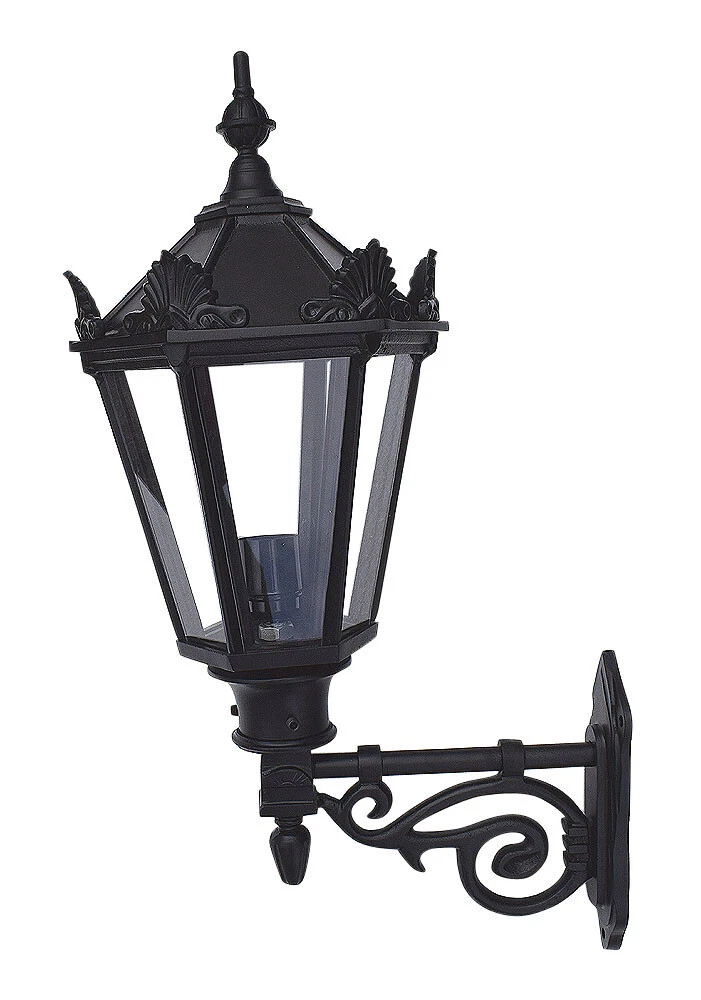 Antik Aluminium Wand Lampe Wandlampe Garten Laterne Gartenlampe Hängelampe Lamp2