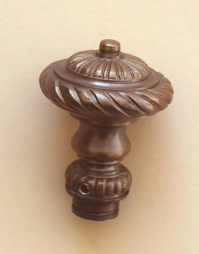 Jugendstil Antik Style Messing Antik Dreh Türknopf Tür Knauf Türknauf B2SQA