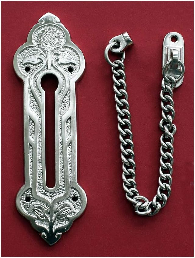 Antik Messing Nickel Tür Kette Türkette Sicherheitskette Sicherheitsbeschlag DSQ2N