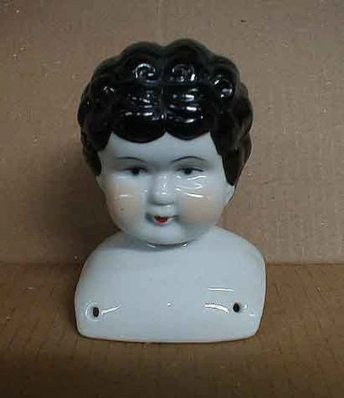 Porzellan Figur Porzellanfigur Puppe Puppenkopf Biedermeier PD1203GB
