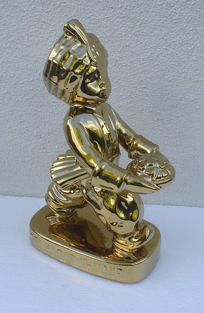 Porzellan Figur Porzellanfigur Werbefigur Sarotti Mohr selten rar 28 cm. S11