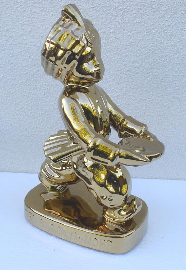 Porzellan Figur Porzellanfigur Werbefigur Sarotti Mohr selten rar 28 cm. S9