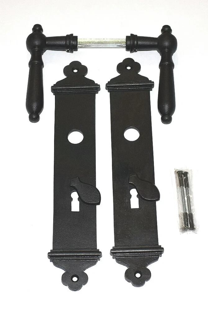 Antik Style Eisen Türbeschlag BB 72 Langschild Tür Griffe Türklinke S115-1E