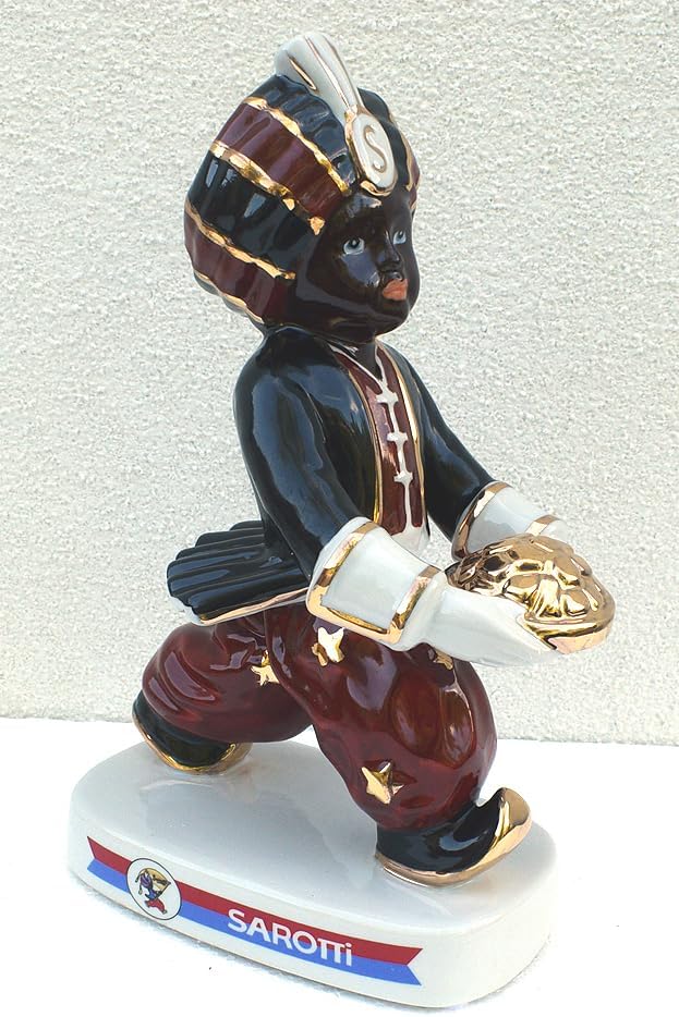 Porzellan Figur Porzellanfigur Werbefigur Sarotti Mohr selten 28 cm. S22