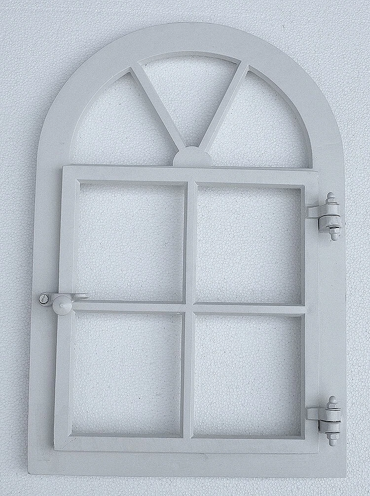 Antik Eisen Aluminium Stallfenster Scheunenfenster Eisenfenster 58 x 39,5cm W1-W