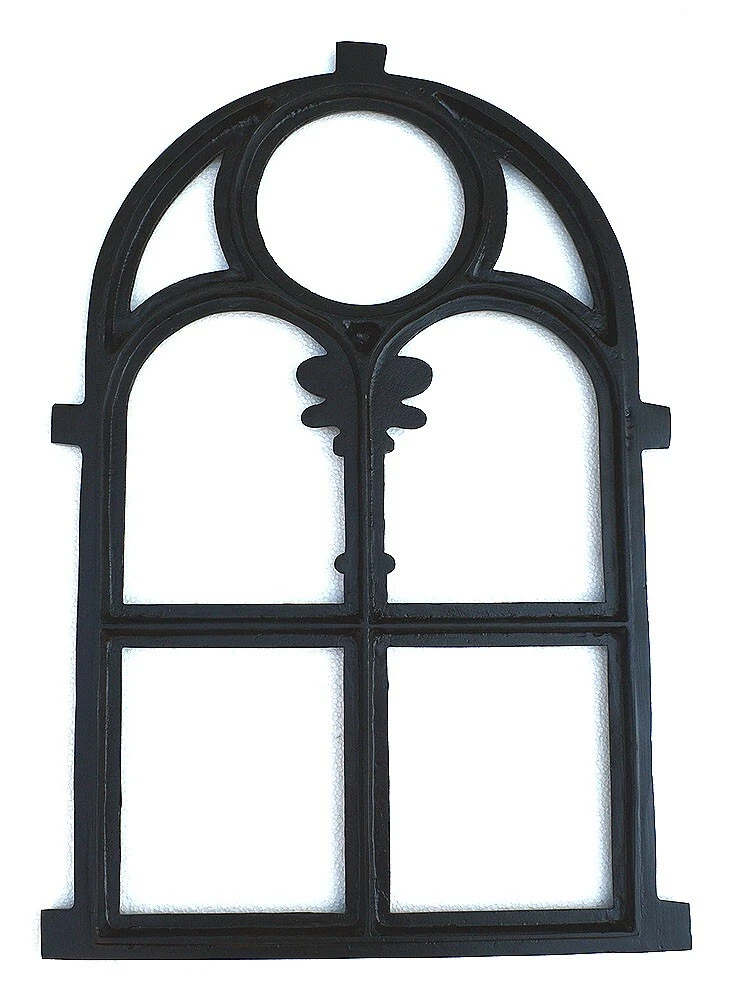 Antik Eisen Aluminium Stallfenster Scheunenfenster Eisenfenster 76x50 cm. W2-B – Bild 2
