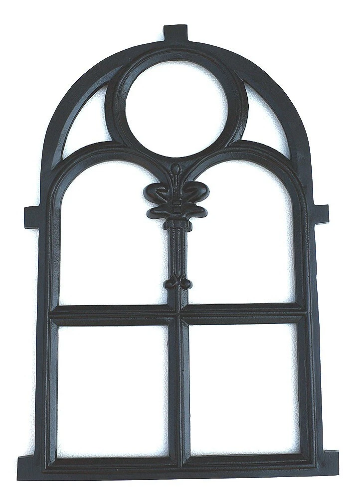 Antik Eisen Aluminium Stallfenster Scheunenfenster Eisenfenster 76x50 cm. W2-B