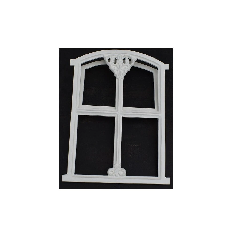 Antik Eisen Aluminium Stallfenster Scheunenfenster Eisenfenster 46 x 35cm. W3-W