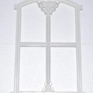 Antik Eisen Aluminium Stallfenster Scheunenfenster Eisenfenster 47x33 cm. W5W