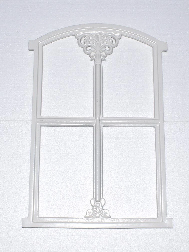 Antik Eisen Aluminium Stallfenster Scheunenfenster Eisenfenster 47x33 cm. W5W